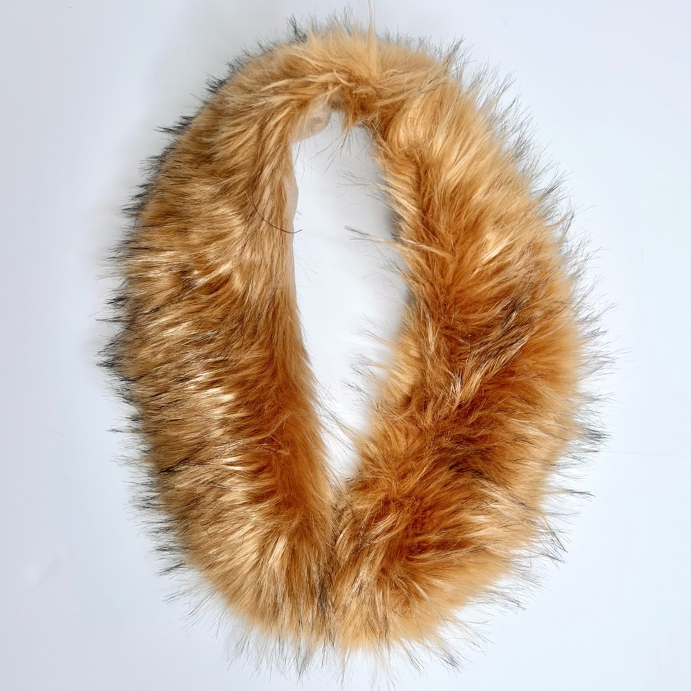 Faux Fur Collar Scarf